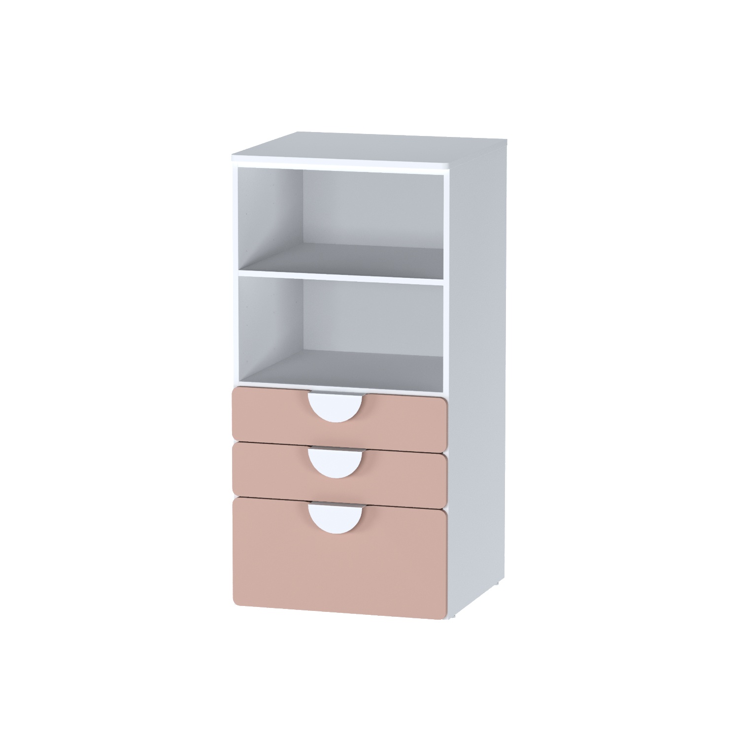 с тремя выдвижными ящиками ПИКСИ